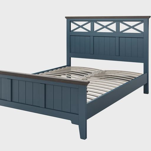 Кровать «Грация-5», сапфир